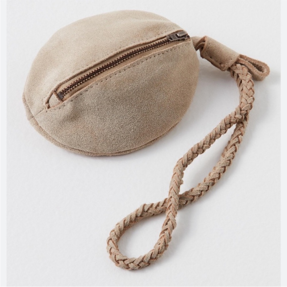 Free People Kingsley Suede Wristlet